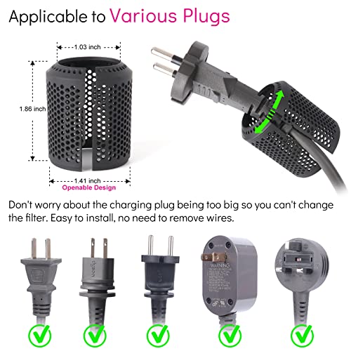 Upgraded Hair Dryer Filter Cover Compatible with Dyson Supersonic HD01 HD03 HD07 HD08 Models