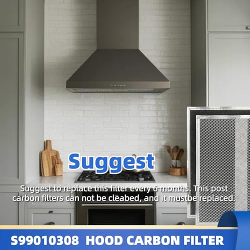 S99010308 Activated Carbon Range Hood Filter 2 (2 Count)