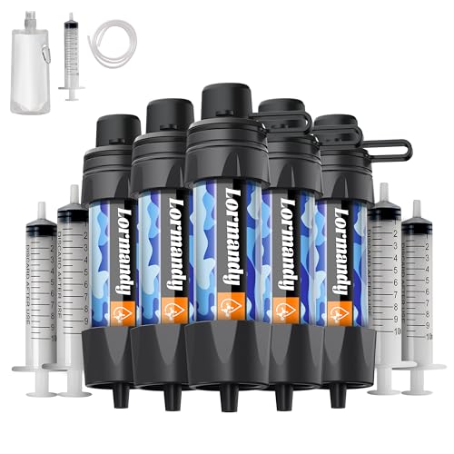 Straw Water Filter 5 Pack (5 Count)