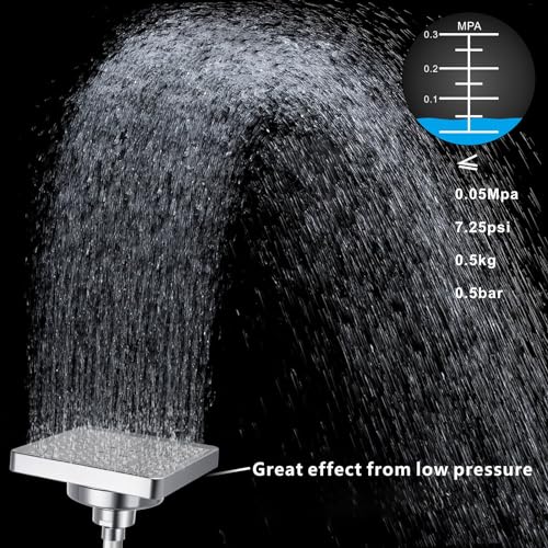 High Pressure Rain Shower Head with Filtered