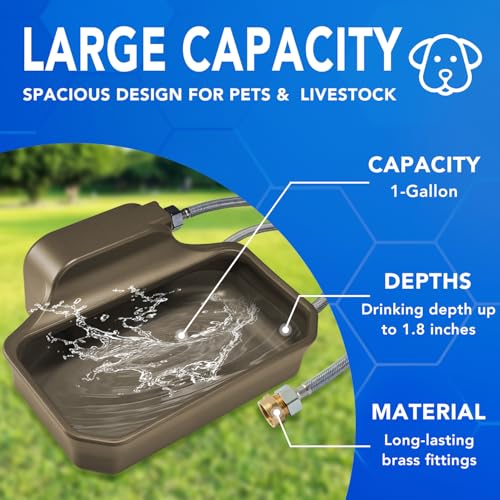 Auto Fill Dog Water Bowl