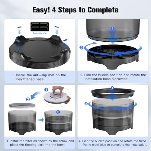 5.5L No Spill Dog Water Bowl