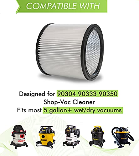 Replacement Filter Compatible with Shop (4 Count)