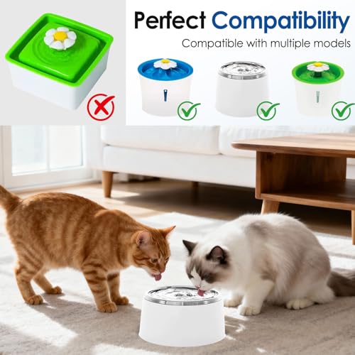 10 Pack Cat Water Fountain Filter (10 Count)