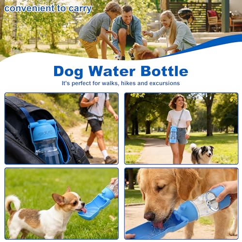 Portable Dog Water Bottle with Ozone Purification