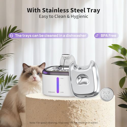 Cat Water Fountain Cordless 118oz