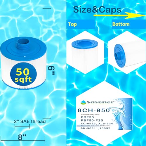 8CH 950 Hot Tub Spa Filter Cartridge