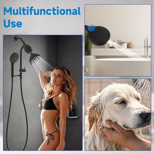 Filtered Dual Shower Heads with Handheld