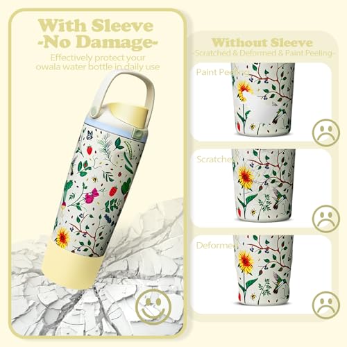 Silicone Boot for Owala 30oz & 40oz FreeSip Sway Bottles & Tumblers