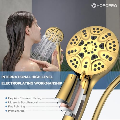 6 Mode High Pressure Handheld Shower Head Set