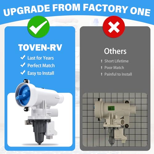 Upgraded WH11X29539 WH11X39237 Washer Drain Pump & Filter Assembly