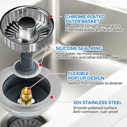 Kitchen Sink Drain Strainer