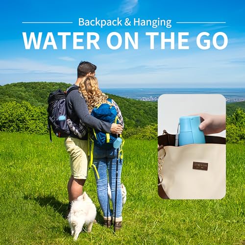 Portable Dog Water Bottle 10oz Blue