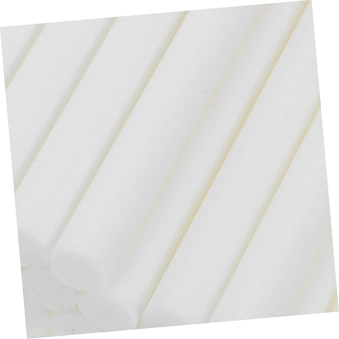 50pcs White Humidifier Cotton Sticks Replacement Filters for Oil Diffuser and Car Humidifier 10x100mm Absorbent Wands for Essential Oil Aromatherapy - AquaVibe