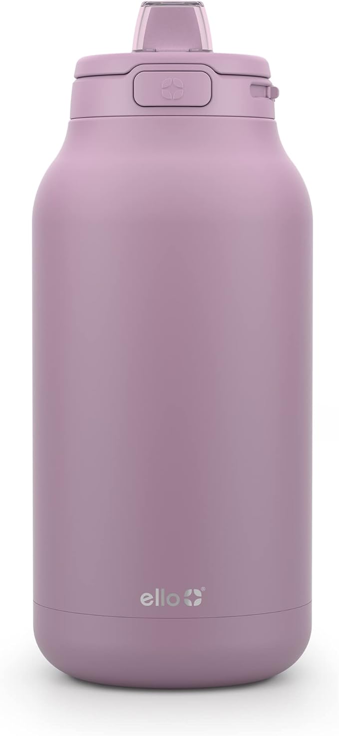 Ello Hydra 64oz Half Gallon Vacuum Insulated Stainless Steel Jug with Locking