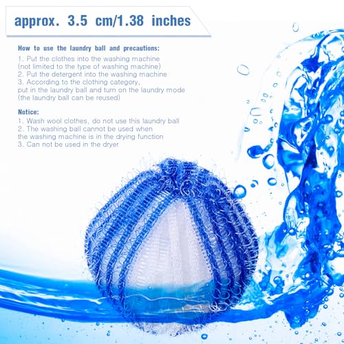 12 Pieces Pet Hair Remover for Laundry (12 Count)