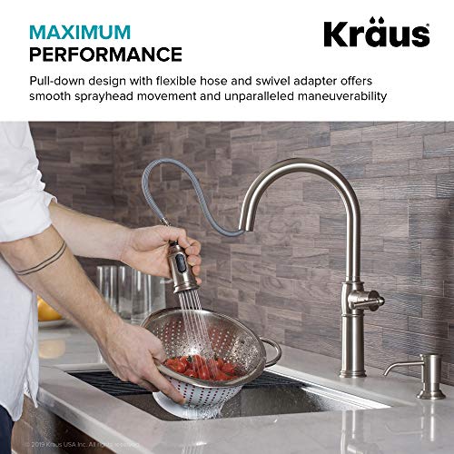 Sellette Traditional Spot Free Stainless Steel Single Handle Pull