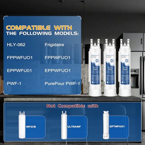 PWF 1 Water Filter Replacement for Frigidaire FPPWFU01