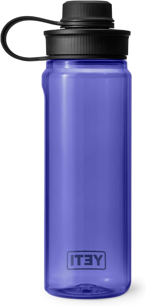 YETI Yonder Water Bottle with Yonder Tether Cap, Lightweight, Leakproof and BPA-Free