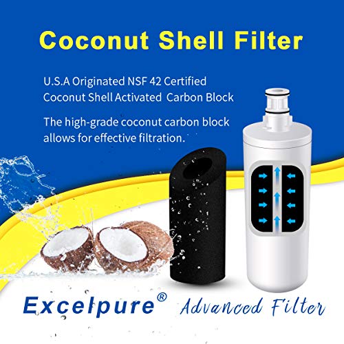 3US AF01 Under Sink Water Filter Replacement for Filtrete Standard 3US (4 Count)
