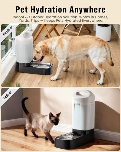 Automatic Dog Water Bowl Dispenser (2.87 Pound)