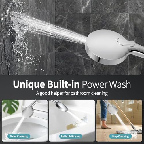 High Pressure Filtered Handheld Shower Head 9 Spray（1 filter）