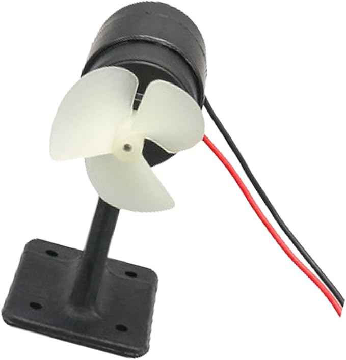 Ship Model Underwater Motor Propeller 80W Underwater Thruster Motor for Baits Boat Models 10-20V 15kg Load Capacity Model Ship Accs