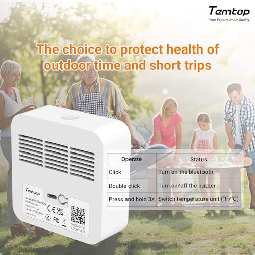 M10+ 6-in-1 CO2 Meter & Indoor Air Quality Monitor