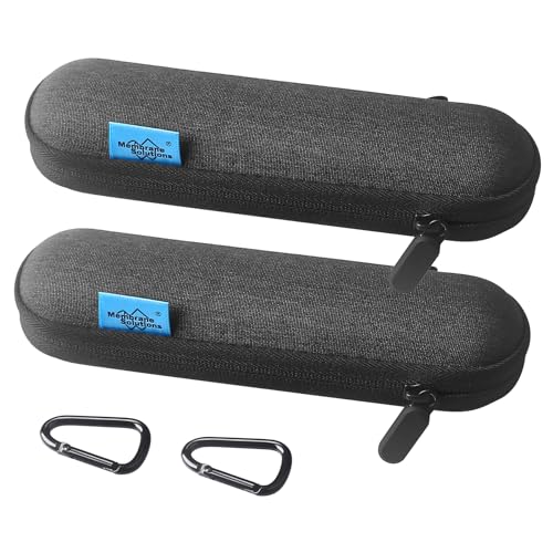 Travel Carrying Case Water Filter Cover Portable Organizer Bag for 7.1inch Personal Water Filter Straw Cover Hard