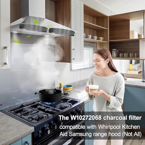 W10272068 Range Hood Charcoal Filter (2 Count)