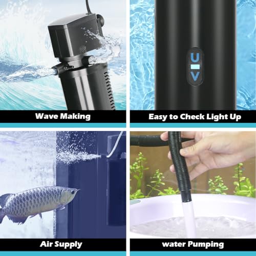 Aquarium Filter with 7W U