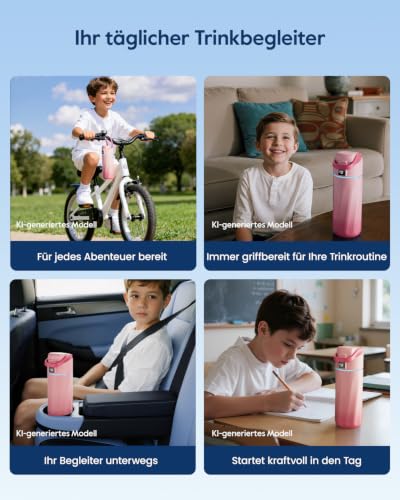 BOOST Kids Smart Water Bottle with Reminder & Tracker