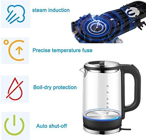 Kettles 1.8L Glass Electric Kettle
