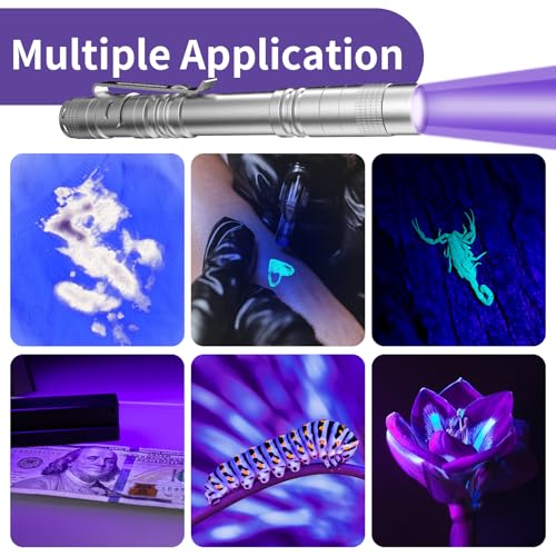 UV Flashlight Black Light