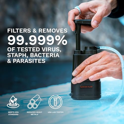 PRO Portable Water Filter for Camping