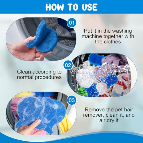 Pet Hair Remover for Laundry (6 Count)
