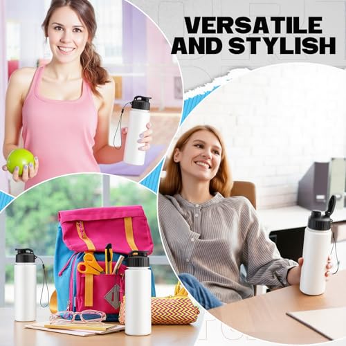 72 Pcs 17 Oz Plastic Water Bottles Bulk Sports (72 Count)