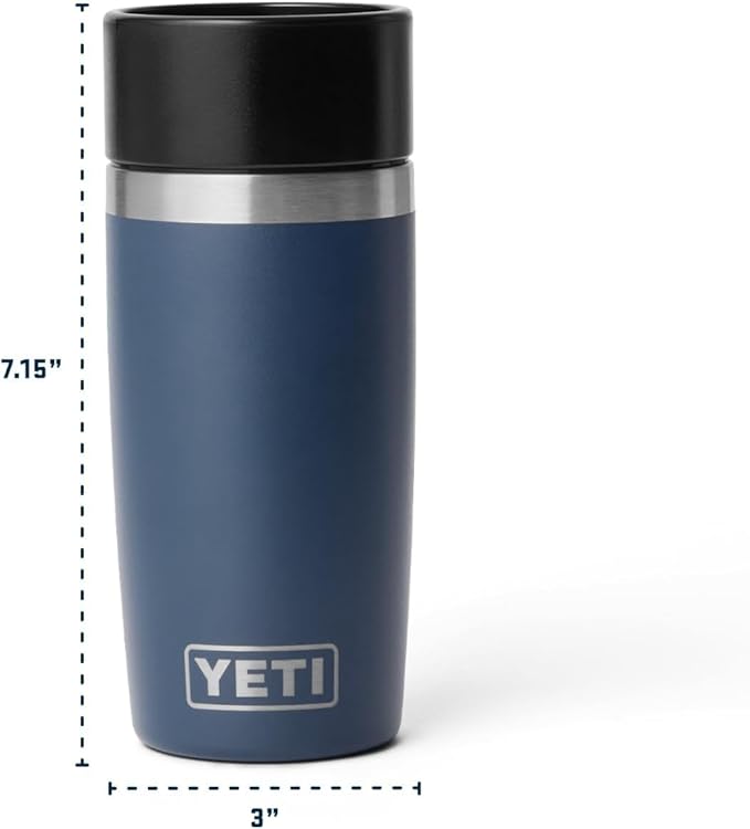 YETI Rambler 12 oz Travel Bottle, Stainless Steel, Vacuum Insulated with Leakproof Commuter Cap, Ridgeline