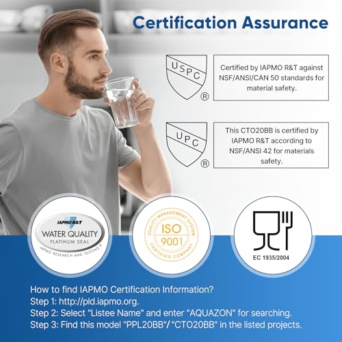 4.5"x 20" 3 Stage Whole House Water Filter Cartridge Combo Kit with Pleated Sediment