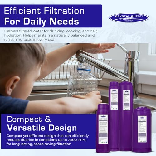 Smart + Calcium GAC Fluoride Reduction Water Filter Cartridge