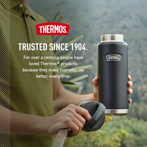 ICON SERIES Stainless Steel Water Bottle with Screw Top Lid
