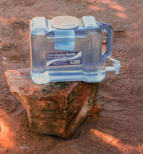 BpA Free 2 Gallon Refrigerator Bottle with Spigot