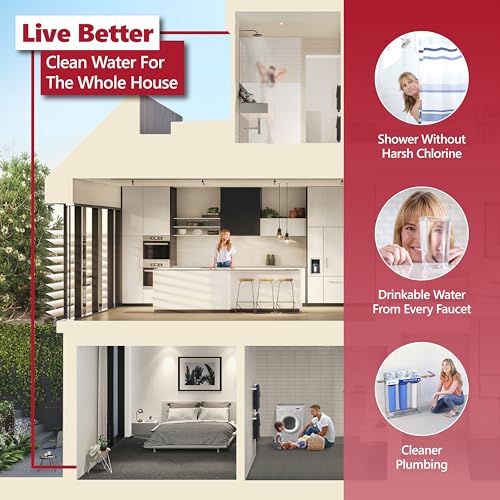 Whole House Iron & Manganese Filter Set