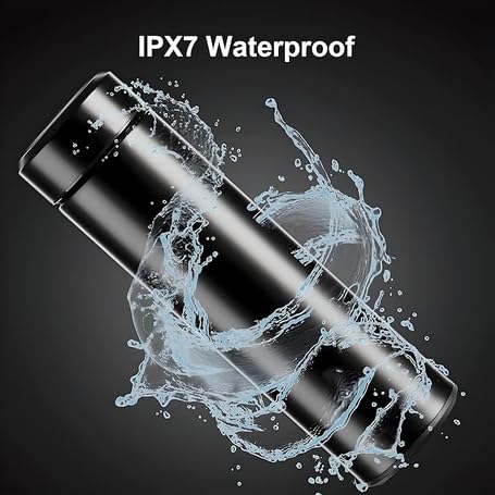 Smart stainless steel water bottle
