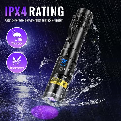 UV Flashlight Blacklight 395nm Black Light