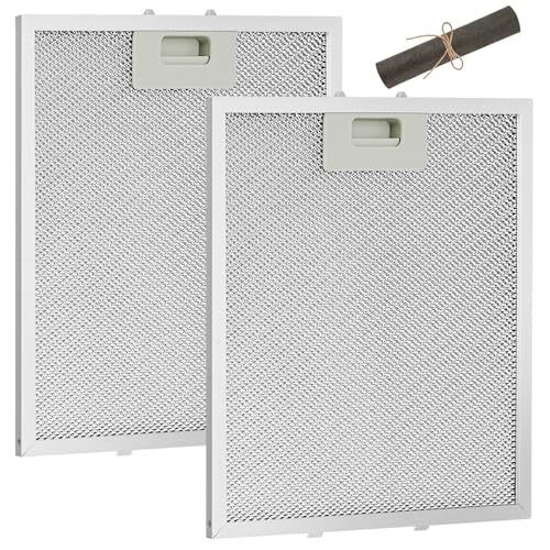 W10169961A 10.5 x 12 in Range Stove Grease Filter Compatible with Whirl.pool Ik.ea Kitchen.Aid Jenn.Air Brands Some Range Hoods (2 Count)
