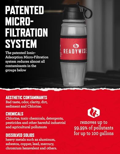 28 Oz Seychelle Water Filtration Bottle