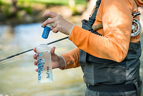 BeFree Collapsible Water Filter Bottle 0.6L