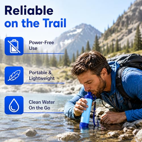 Emergency Water Filter Straw