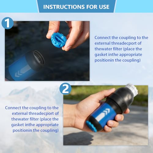 For Sawyer Low Profile Filter End Cap with Loop for Carrying